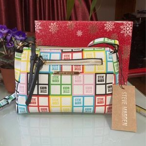 NWT Steve Madden🌈 Rainbow 🌈 Bevana Rainbow  Crossbody Purse